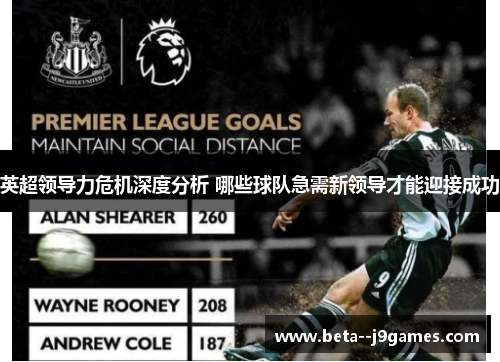 英超领导力危机深度分析 哪些球队急需新领导才能迎接成功 英超领导力危机深度分析 哪些球队急需新领导才能迎接成功